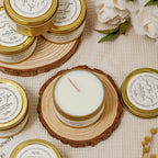Plant Essential Oil Scented Candle Aromatherapy Relax Sleep