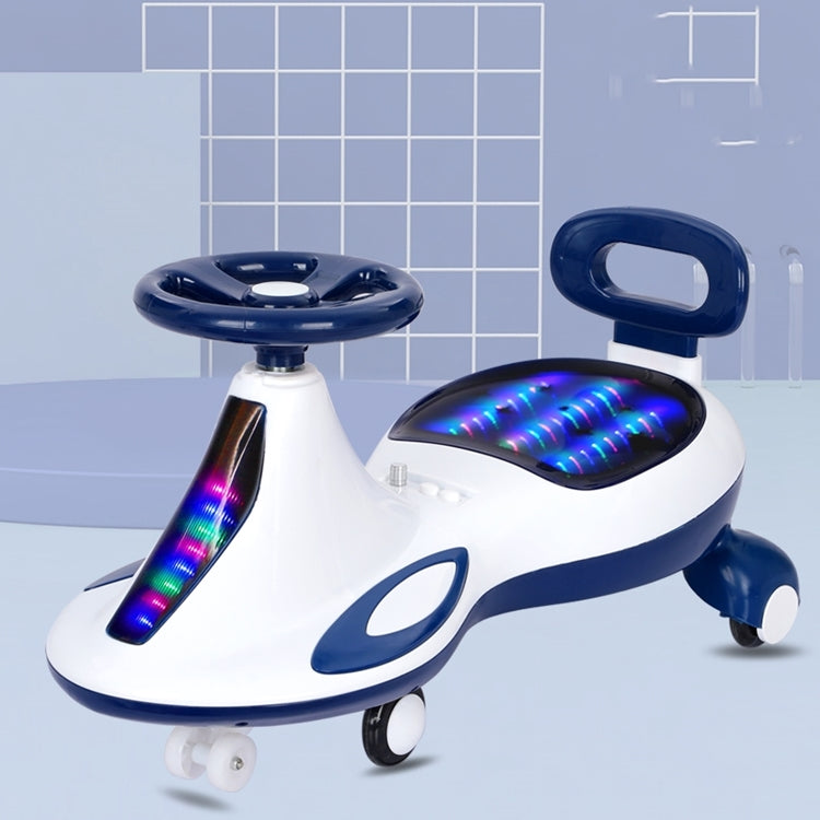 Light-Up Musical Ride-On Toy Car with Smooth Ride