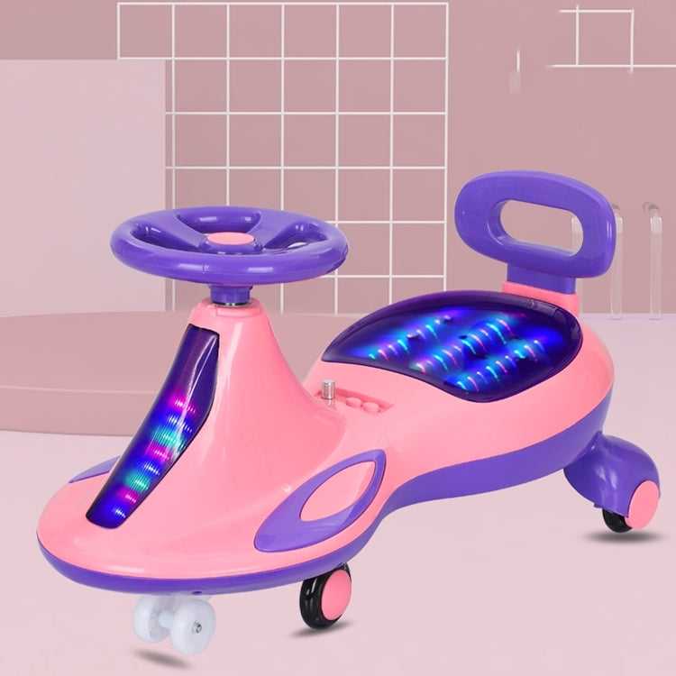 Light-Up Musical Ride-On Toy Car with Smooth Ride