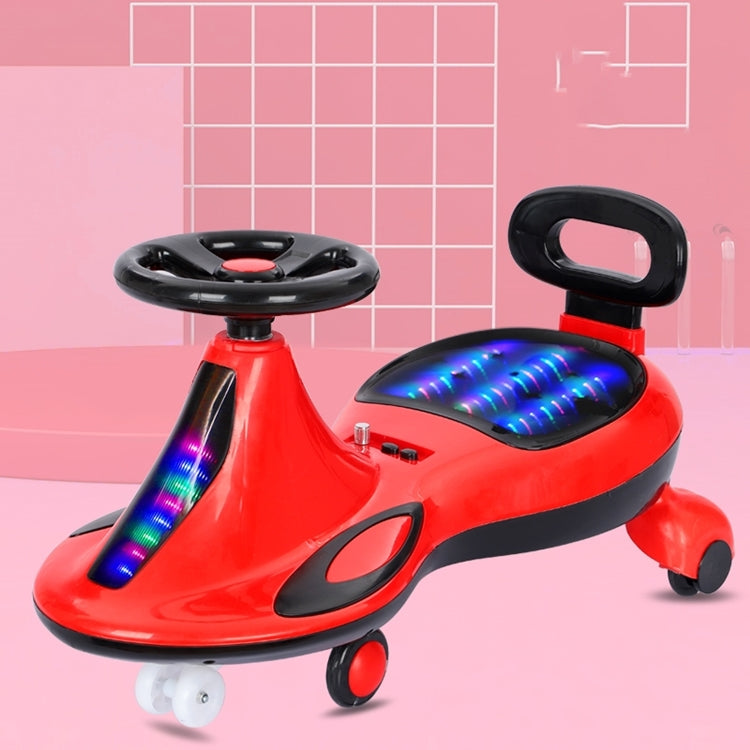 Light-Up Musical Ride-On Toy Car with Smooth Ride