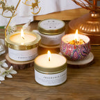 Plant Essential Oil Scented Candle Aromatherapy Relax Sleep