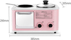 4-in-1 Multifunctional Breakfast Sandwich Waffle Maker