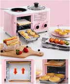 4-in-1 Multifunctional Breakfast Sandwich Waffle Maker