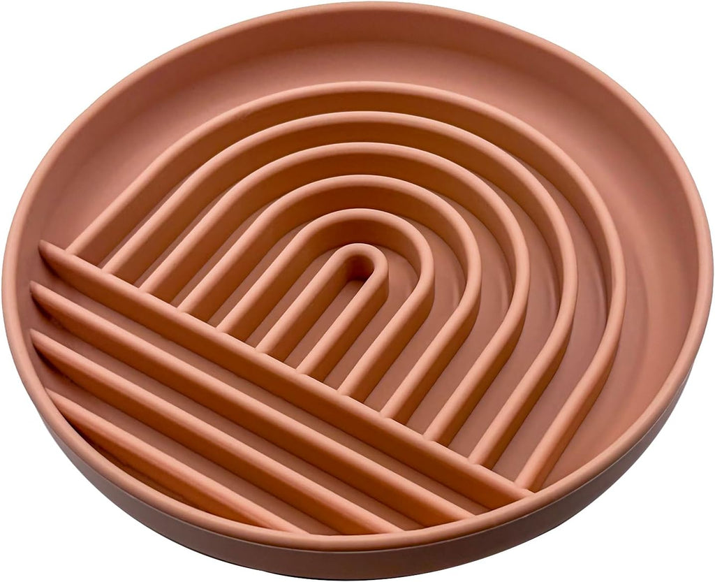 Silicone Anti-Choke Slow Feeder Bowl for Dog Cat