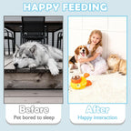 Cute Duck-Shaped Interactive Treat Toy, Pet Puzzle Slow Feeder