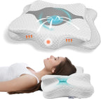 Ergonomic Memory Foam Cervical Support Pillow