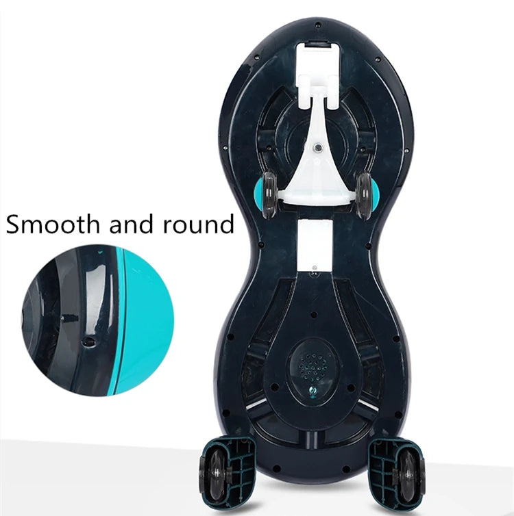 Light-Up Musical Ride-On Toy Car with Smooth Ride