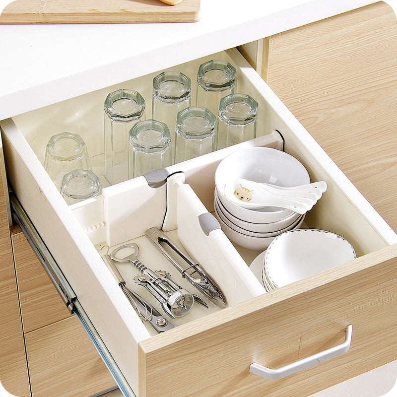Adjustable Drawer Dividers 5 Pack Storage Organizer