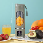 500ML Cordless Portable Blender USB Rechargeable Juicer Cup
